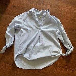 Collared oversized shirt